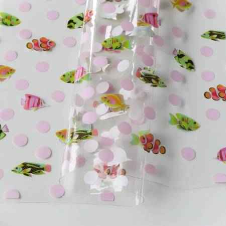 Tula Pink Floral Reef Collection: School Crossing Vinyl 5 Yard Bolt- SOLD BY THE YARD