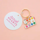 Daisy Sewing Machine Enamel Keychain by Sarah Hearts - Happy Little Quilt Shop