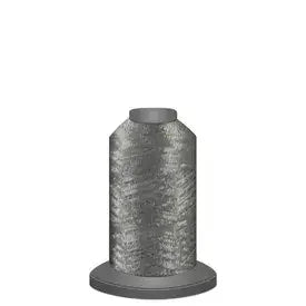 Deep Silver Glisten Thread - Glide Metallic 60095 - Happy Little Quilt Shop