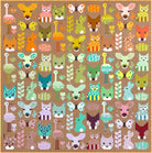 Delightful Desert Quilt Kit by Elizabeth Hartman featuring Terrarium and Essex Linen - Happy Little Quilt Shop