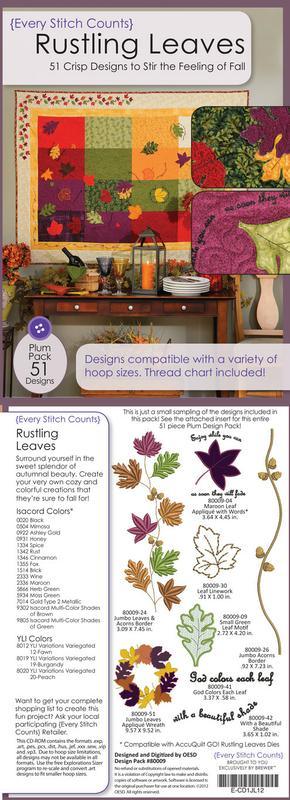 ESC Rustling Leaves - Happy Little Quilt Shop