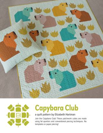 Capybara Club - Happy Little Quilt Shop