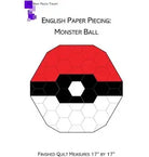 English Paper Piecing: Monster Ball - Happy Little Quilt Shop