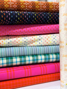 Fairgrounds by Suzy Quilts Quilt Kit (Warp and Weft Wovens) - Happy Little Quilt Shop