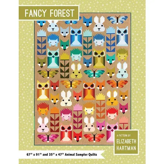 Fancy Forest Rhoda Ruth Original Elizabeth Hartman Quilt Kit - Happy Little Quilt Shop