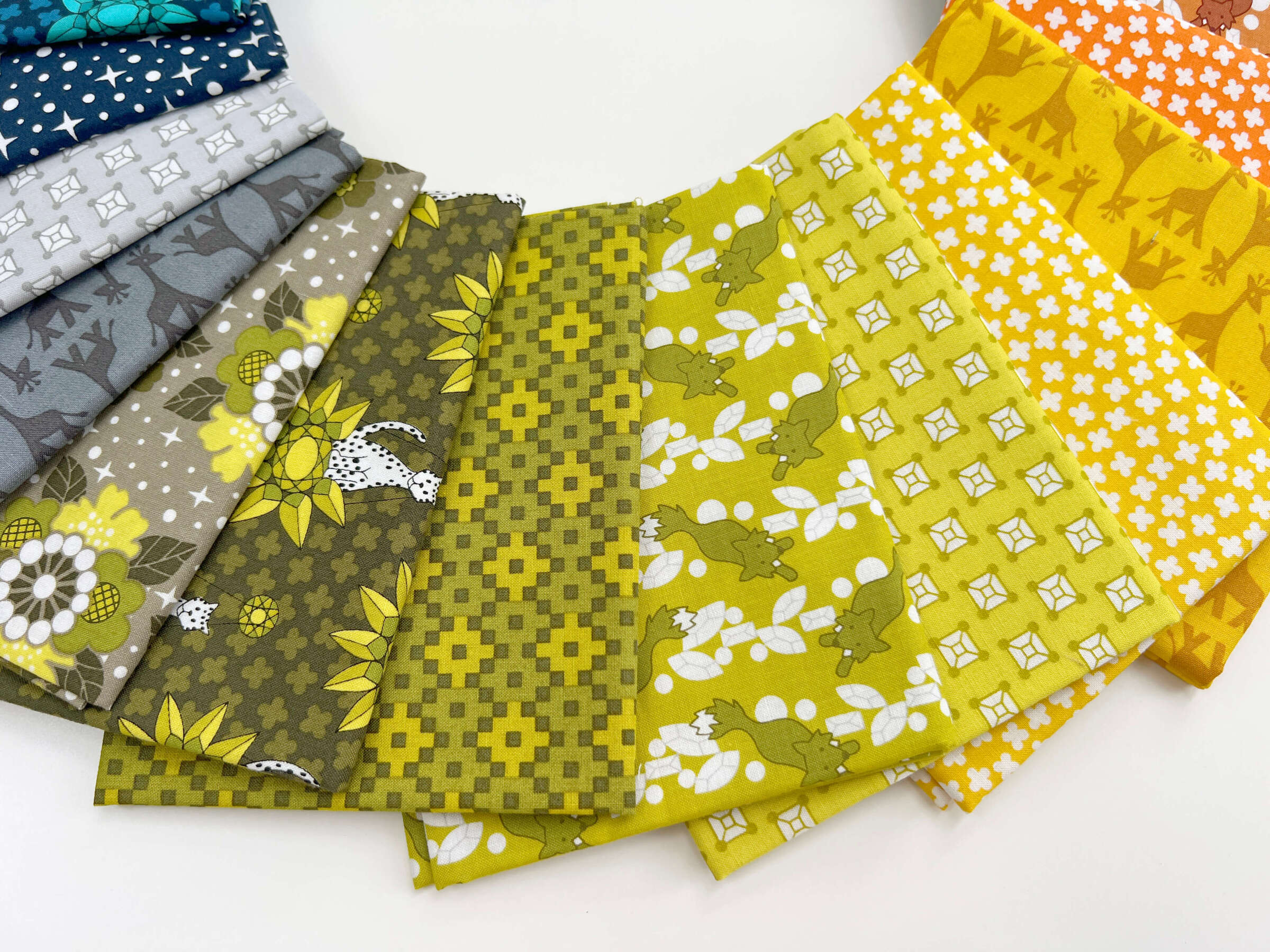 Fancy Forest Rhoda Ruth Original Elizabeth Hartman Quilt Kit - Happy Little Quilt Shop