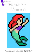 Fantasy - Mermaid - Happy Little Quilt Shop