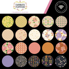 Favorite Flowers Fat Quarter Bundle Ruby Star Society - Happy Little Quilt Shop