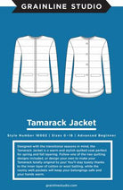 Tamarack Jacket 14-32 - Happy Little Quilt Shop