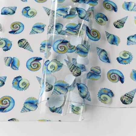 Tula Pink Floral Reef Collection: Lil' Shelly Vinyl 1/2 Yard Cut