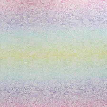 Tula Pink Floral Reef Collection: Making Waves Vinyl 1/2 Yard Cut