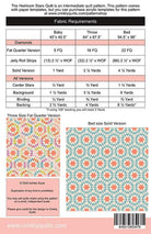 Heirloom Stars Quilt Pattern CQ 019 Crinkly Quilts - Happy Little Quilt Shop