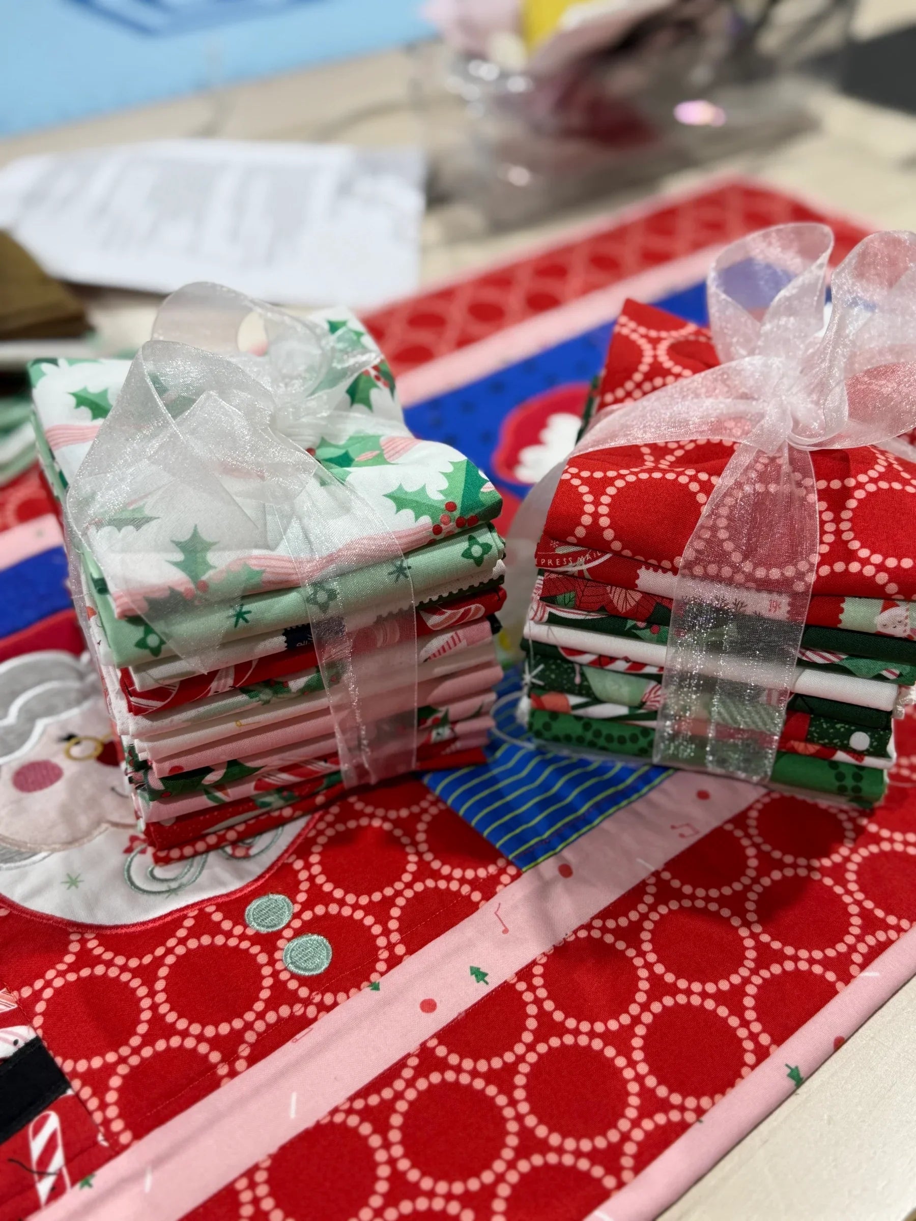 Holiday Fat Quarter Bundle-Tiny Christmas Edition- 20 Fat Quarters - Happy Little Quilt Shop