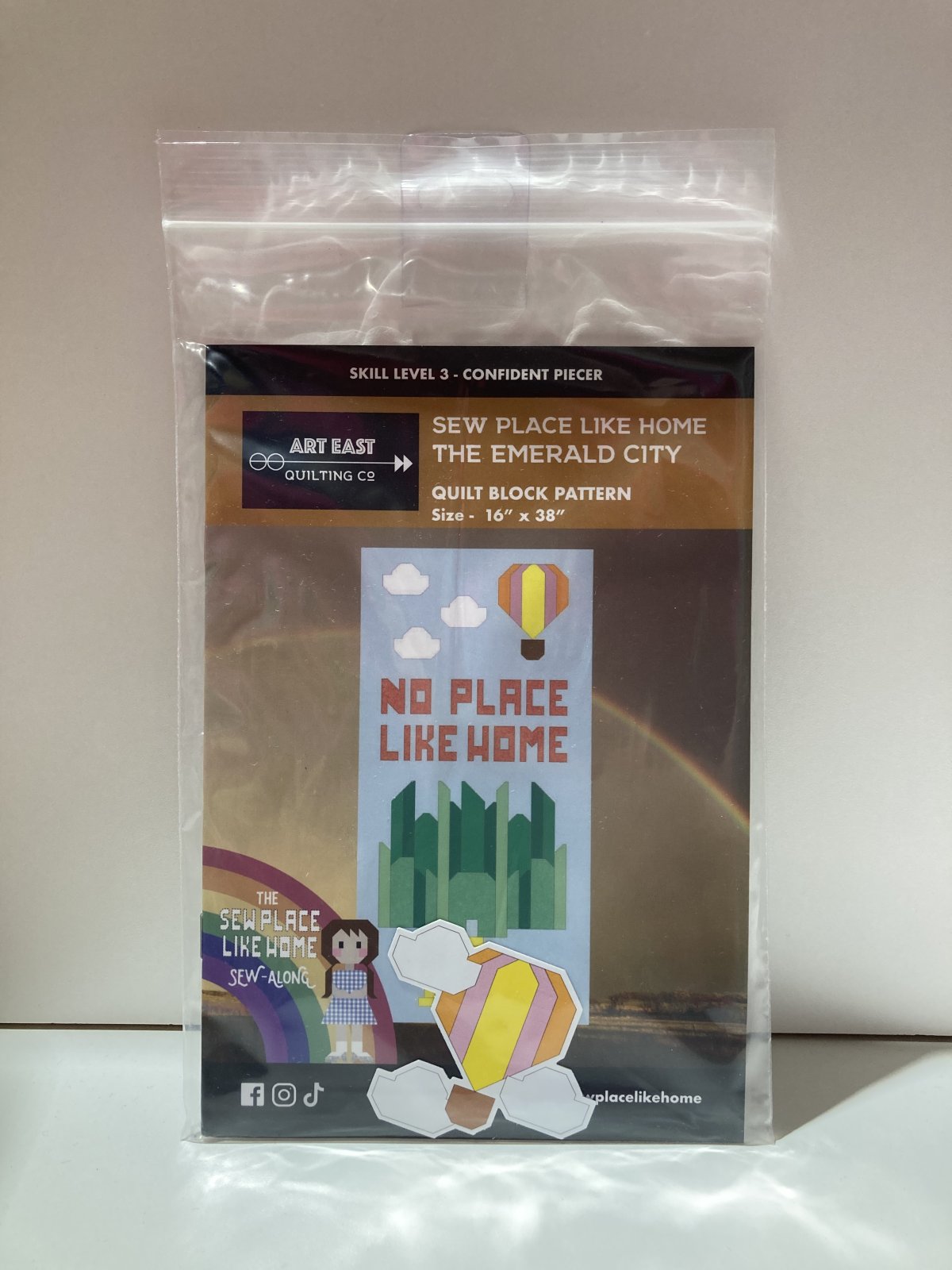 Sew Place Like Home - Block 5 - The Emerald City - Happy Little Quilt Shop