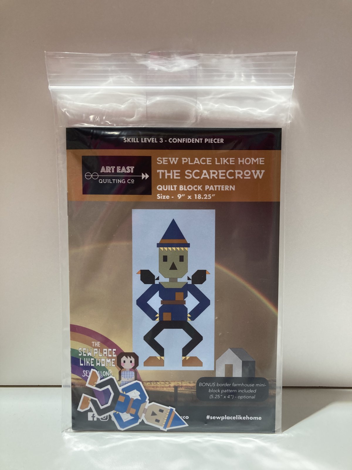 Sew Place Like Home - Block 2 - Scarecrow - Happy Little Quilt Shop