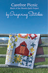 Carefree Picnic Postcard BOM - Happy Little Quilt Shop
