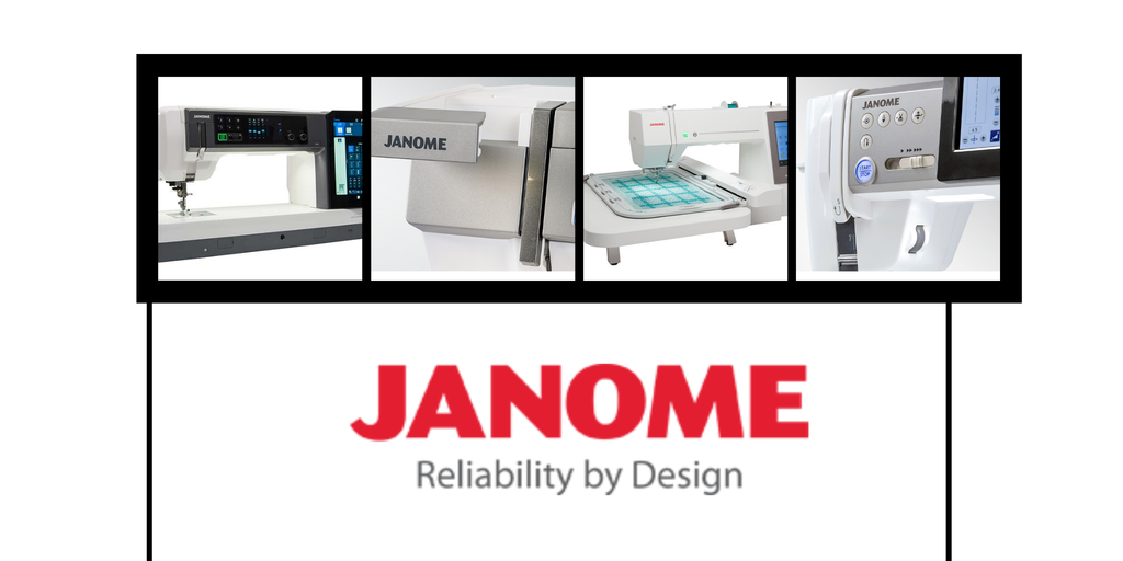 Janome sewing quilting and embroidery machines