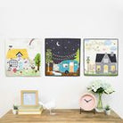 Home Sewn Vol. 1 Tiling Scene Machine Embroidery - Happy Little Quilt Shop