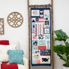 Star-Spangled Beauty Ladder Quilt - Happy Little Quilt Shop