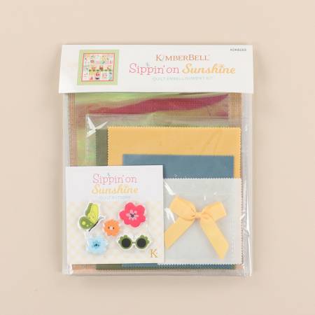 Sippin' on Sunshine Quilt Embellishment Kit - Happy Little Quilt Shop