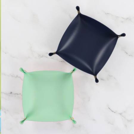Kimberbell Snap Trays Mint & Navy - Happy Little Quilt Shop