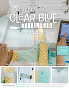 Kimberbell Clear Blue Tiles Essentials Set - Happy Little Quilt Shop