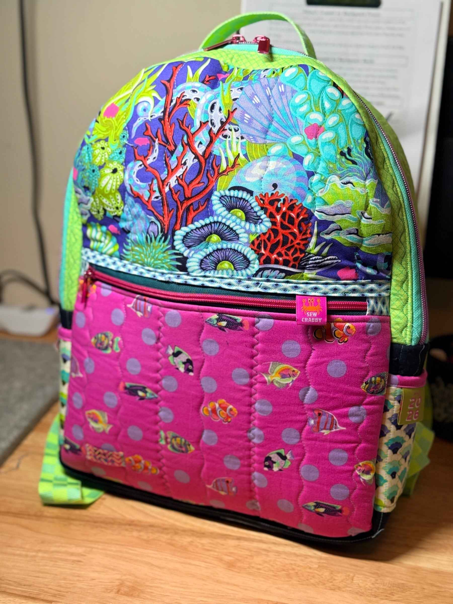 Knot +Thread Archie Full Size Backpack Class- October 17th- 10am-3pm with Kirsten