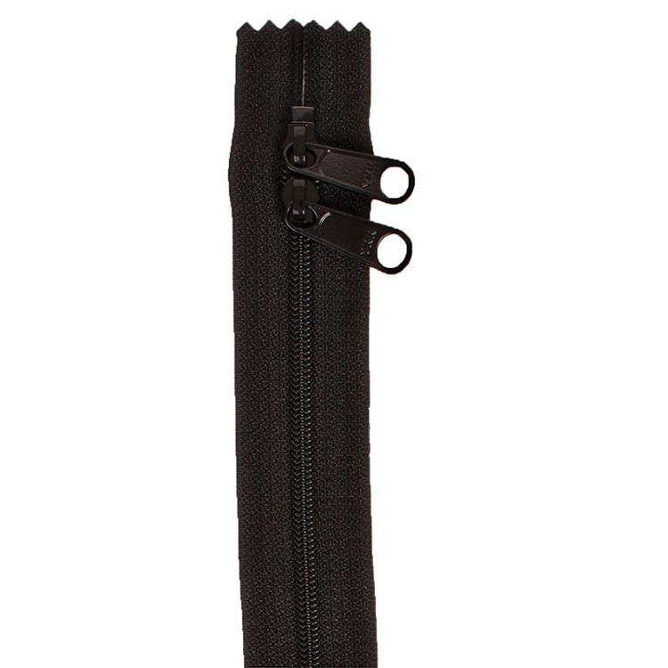 Double Slide 40" Zipper Black ZIP40 105 By Annie - Happy Little Quilt Shop