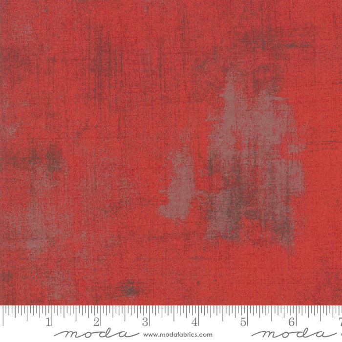 Grunge Basics Red 30150 151 Moda Basic Fabric - Happy Little Quilt Shop