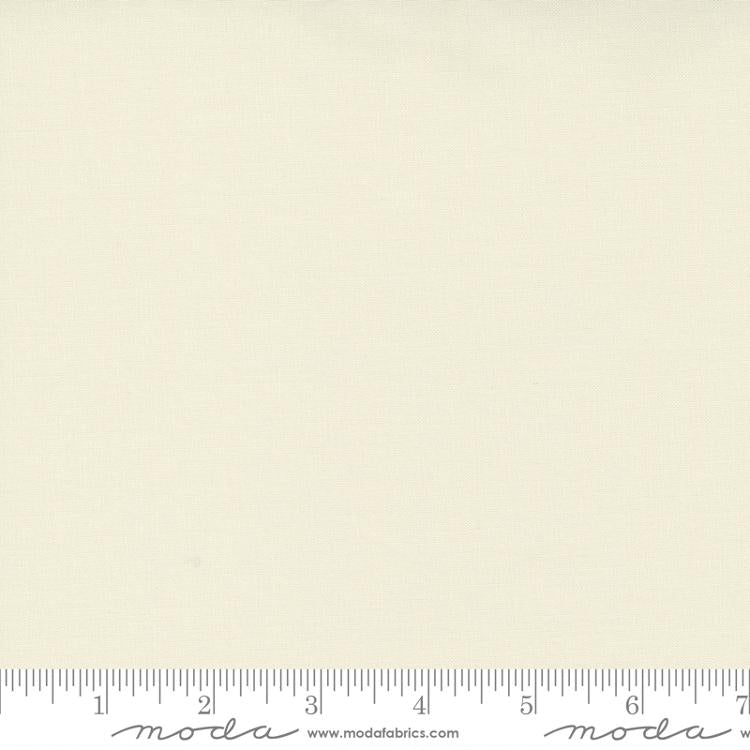 Bella Solids Snow Moda fabric - Happy Little Quilt Shop