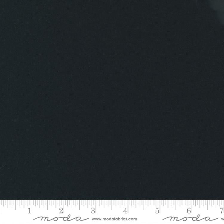 Bella Solids Super Black 9900 96 Moda Fabric - Happy Little Quilt Shop