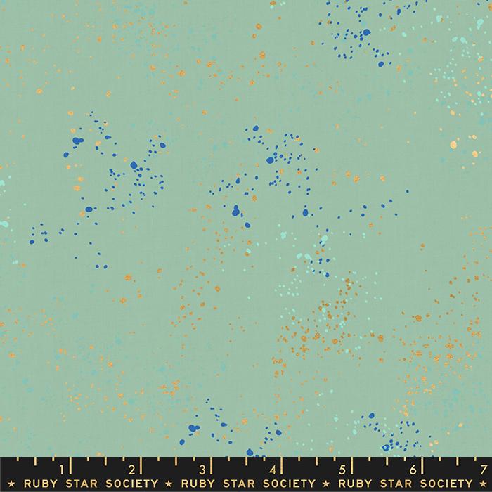 Speckled Metallic RS5027 84M Frost Ruby Star Society Fabric - Happy Little Quilt Shop