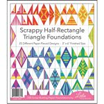 Scrappy Half-Rectangle Triangle Foundation Pad - Happy Little Quilt Shop