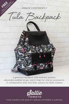 Tula Backpack Paper Pattern Sallie Tomato