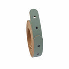 Leather Handle Set Kaki - Happy Little Quilt Shop