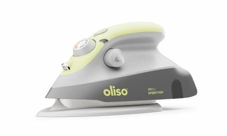 Oliso Mini Iron with Trivet Coral, Pistachio, or Aqua Preorder - Happy Little Quilt Shop