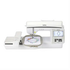 Brother embroidery machine on a white background