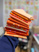 Orange You Glad You Quilt Fat Quarter Bundle (12 Fat Quarters) - Happy Little Quilt Shop