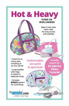 Hot & Heavy Purse or Iron Carrier Pattern By Annie - Happy Little Quilt Shop