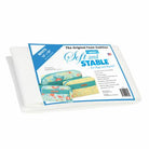 Soft and Stable White  18" x 58" 100% Polyester Foam Stabilizer - Happy Little Quilt Shop