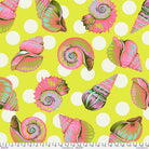 Backing Fabric - Big Shelly - Seagrass || Floral Reef - Happy Little Quilt Shop