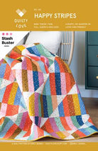 Happy Stripes Quilt Pattern - Happy Little Quilt Shop