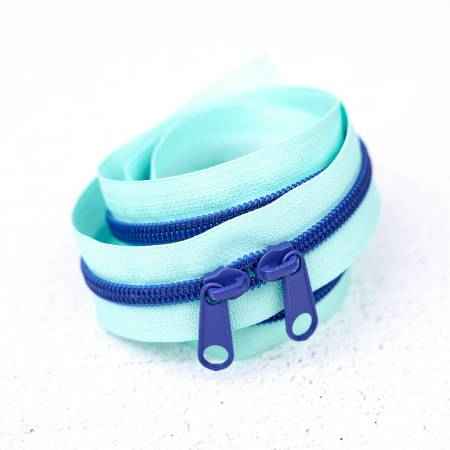 30in Handbag Zipper Saltwater Taffy