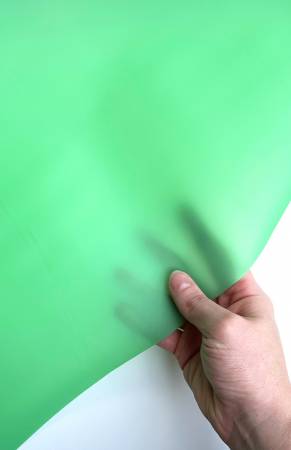 Green Jelly Vinyl - 18" x 53" - Happy Little Quilt Shop