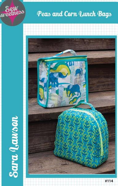 Peas and Corn Lunch Bag - Happy Little Quilt Shop