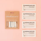Quilt Info Large Organic Cotton Write-In Labels - Happy Little Quilt Shop