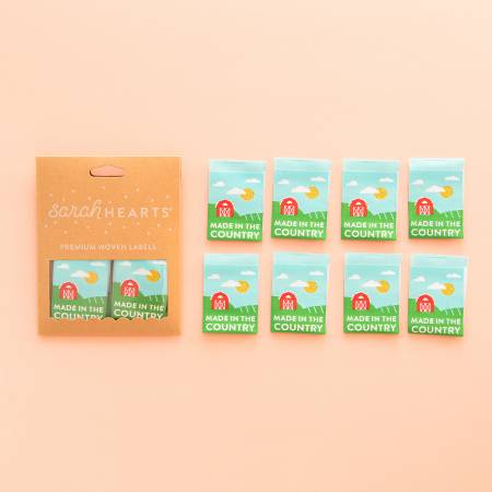 Made in the Country Label by Sarah Hearts - Happy Little Quilt Shop