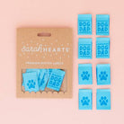 Dog Dad Woven Labels - Sarah Hearts - Happy Little Quilt Shop