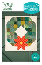 Posh Wreath Quilt Pattern by SKW - Happy Little Quilt Shop