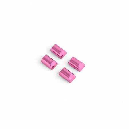 Four Tula Pink 1/2in Zipper Cord Ends - Happy Little Quilt Shop